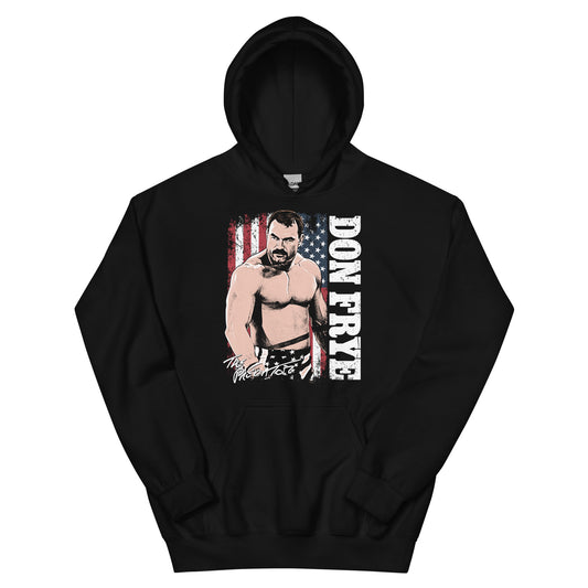 Don 'The Predator' Frye Vintage Patriot Black Hoodie – Official Merchandise