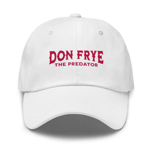 Don Frye The Predator Baseball Hat White - Official Merchandise