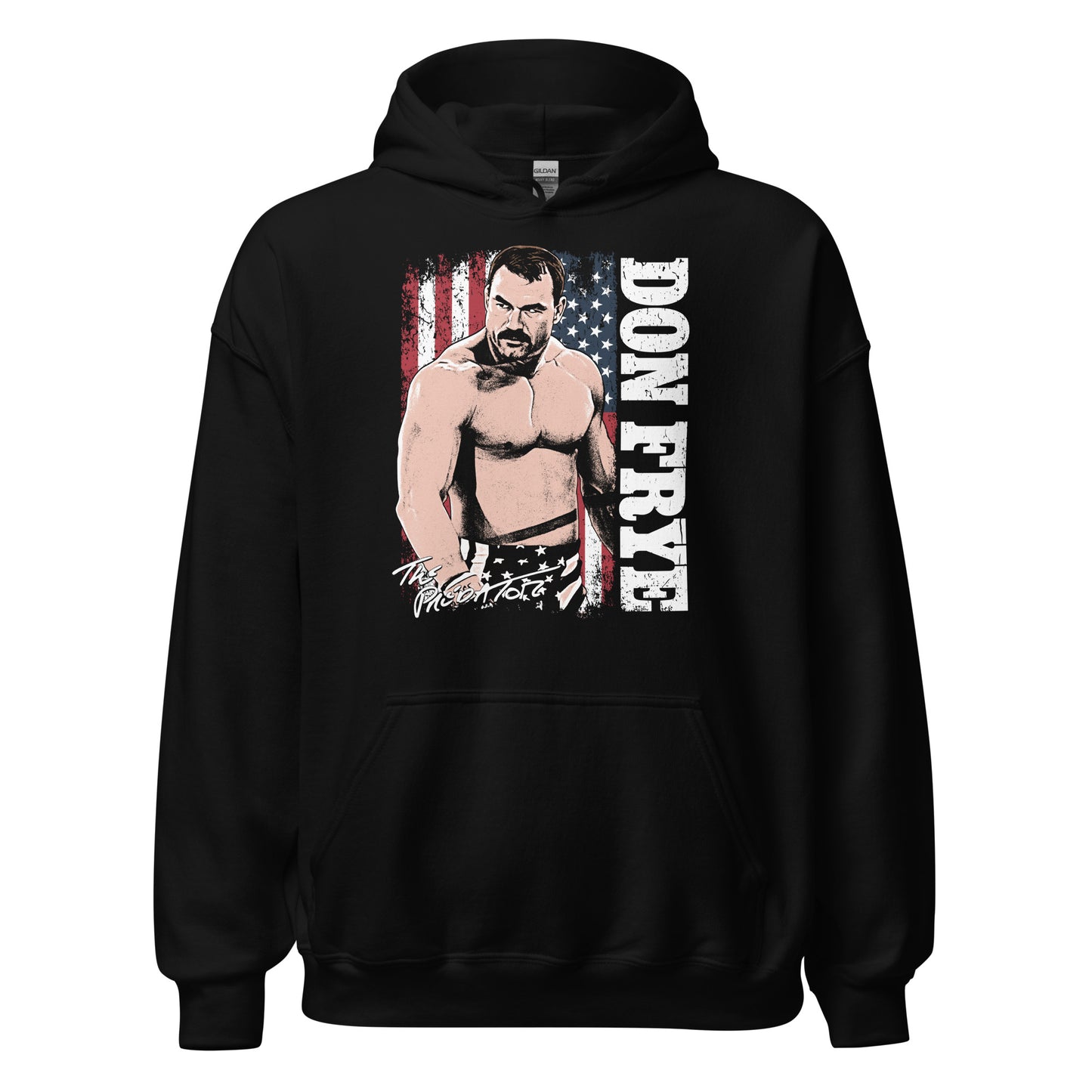 Don Frye The Predator Vintage Patriot Black Hoodie – Official Merchandise