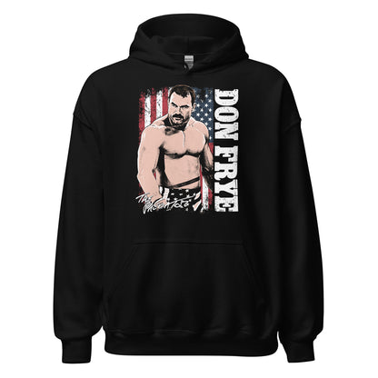 Don Frye The Predator Vintage Patriot Black Hoodie – Official Merchandise