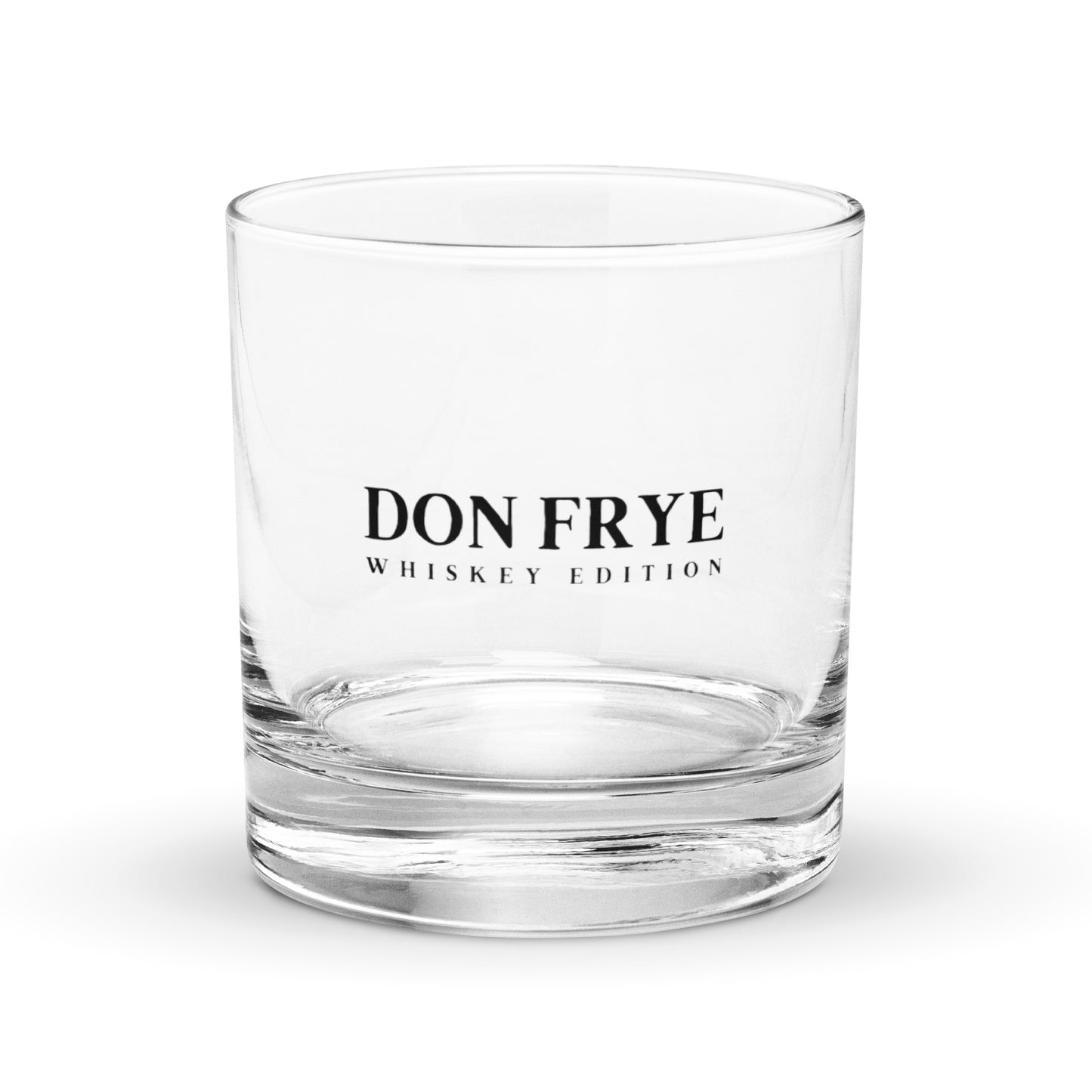 Don Frye Whiskey Edition Glass - Official Don Frye Merchandise