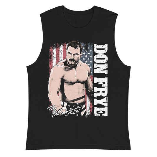 Don 'The Predator' Frye Vintage Patriot Black Tank Top – Official Merchandise