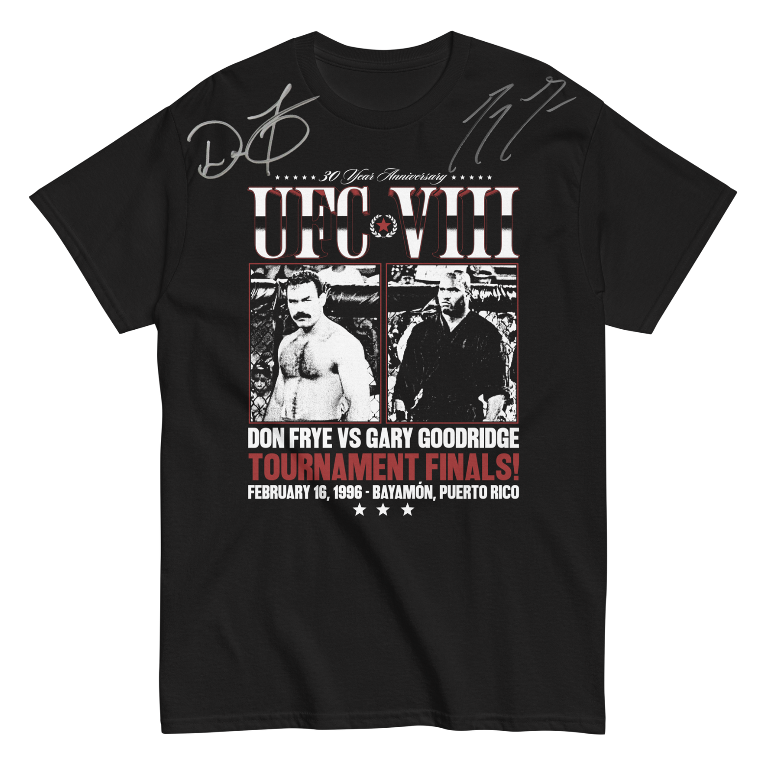 UFC 8 30 year anniversary limited edition signed Don Frye Gary Goodridge