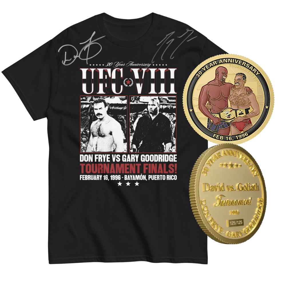 UFC 8 30 year anniversary limited edition signed Don Frye Gary Goodridge