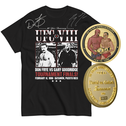 UFC 8 30 year anniversary limited edition signed Don Frye Gary Goodridge