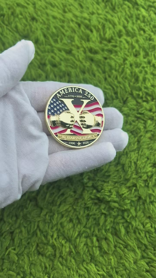 30th anniversary collector coin don frye mark coleman video